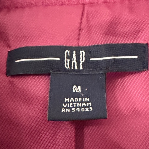 GAP Magenta Pea Coat - Picture 3 of 12